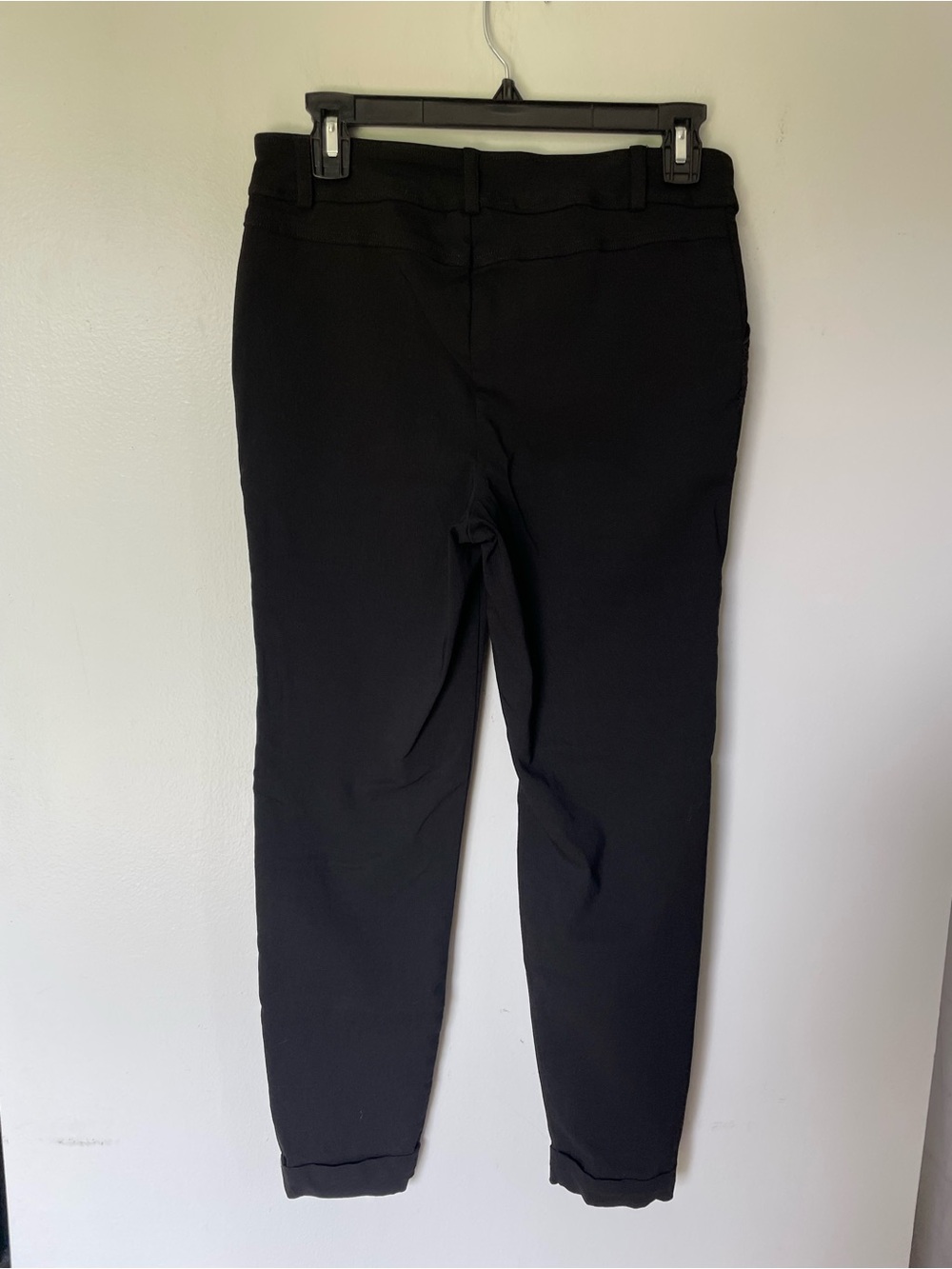 SOHO Black Pull-On Ankle Pants, Size M - Picture 3 of 5